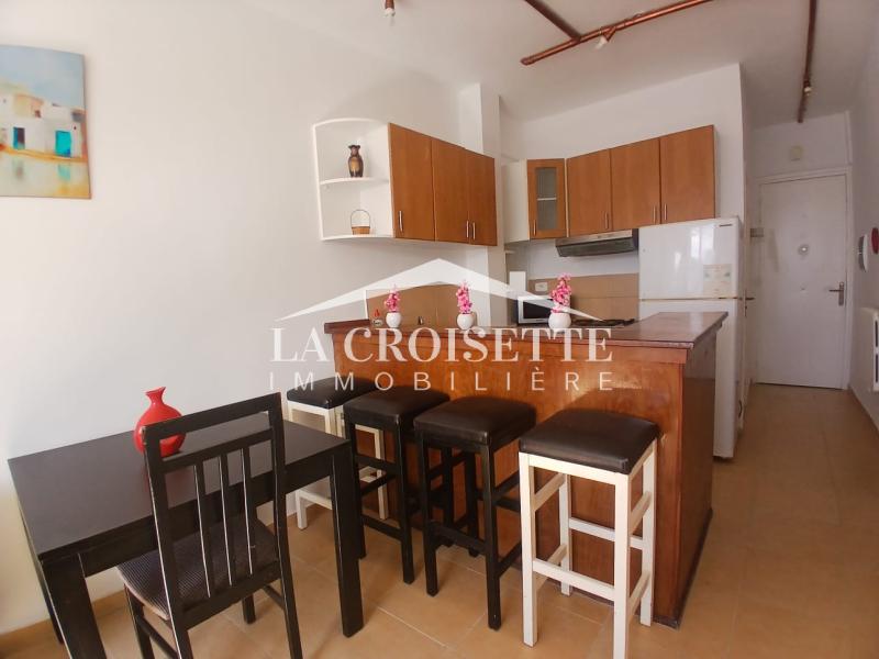 appartement meublé S+2 avec jardin à Gammarth